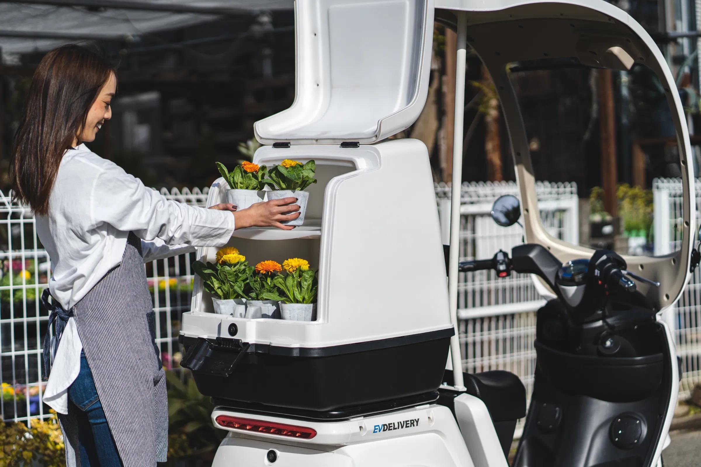 本プロジェクトで開発を進める「EVデリバリー」